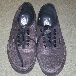 Rainbow Glitter Authentic Vans